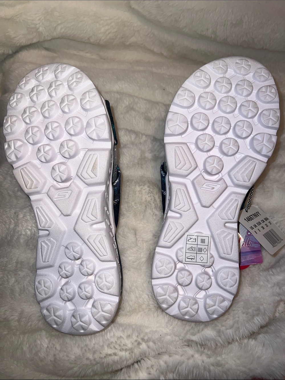 Skechers On-The-GO 400 - Tropical Navy Multi Women's Slide Sandals - Picture 4 of 5